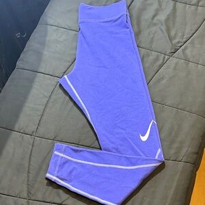 Womens Purple Nike Leggings